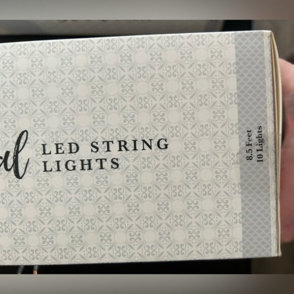 2 Packs of White Floral String Lights NIB - Picture 6 of 9